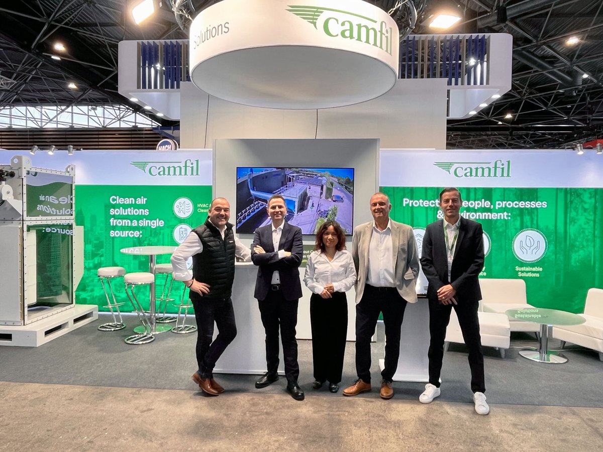 📣 Le salon #Pollutec ouvre ses portes à #Eurexpo Lyon !

Retrouvez les équipes MCC &amp; APC de <a href="/Camfil/">Camfil</a> sur le stand Hall 5 - E30 pour parler de nos solutions de filtration de l'air, de vos émissions et de durabilité.

Badge gratuit👉 : okt.to/kJtoZm

#cleanair #camfil