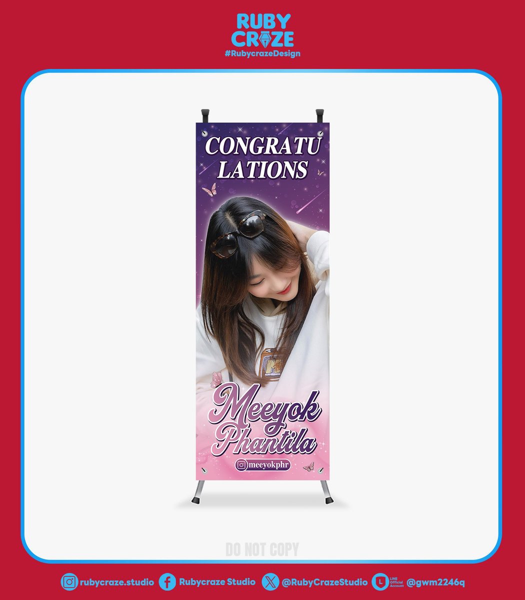 RubyCrazeStudio's tweet image. 💙Xstand Design💙
ตัวอย่างงานลูกค้า #RubycrazeDesign
รับออกแบบป้ายXstand สนใจDm,Line : @gwm2246q

#รับออกแบบ #รับออกแบบgiveaway #ป้ายrollup #xstand #standee #ป้ายตุ๊กตุ๊ก #ป้ายLED #ออกแบบป้าย #รับออกแบบของแจก #ออกแบบป้ายไวนิล #ออกแบบป้ายรถแห่ #รับออกแบบป้าย #ป้ายไวนิล
