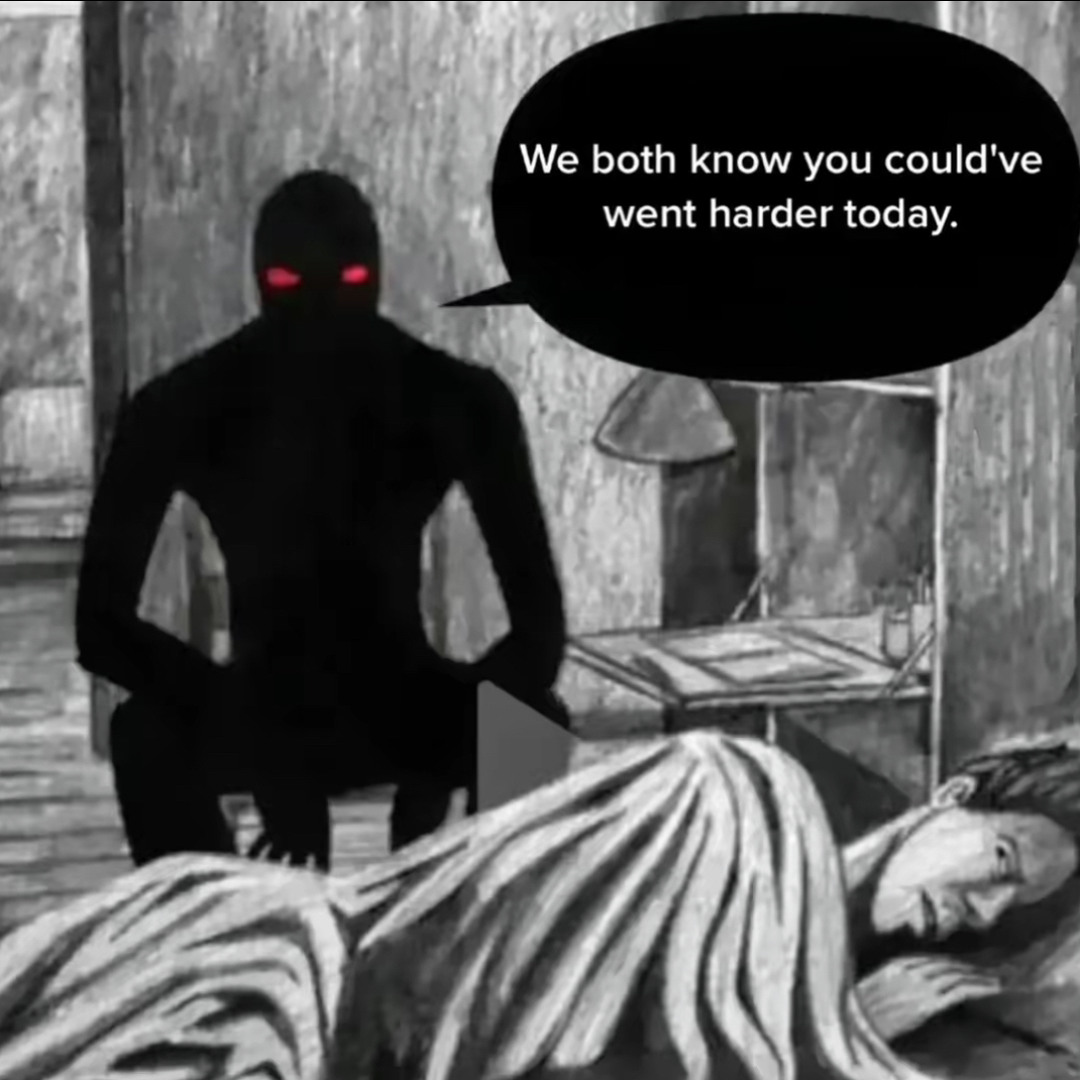 CodeBreaker012's tweet image. The demon at the end of my bed every night.