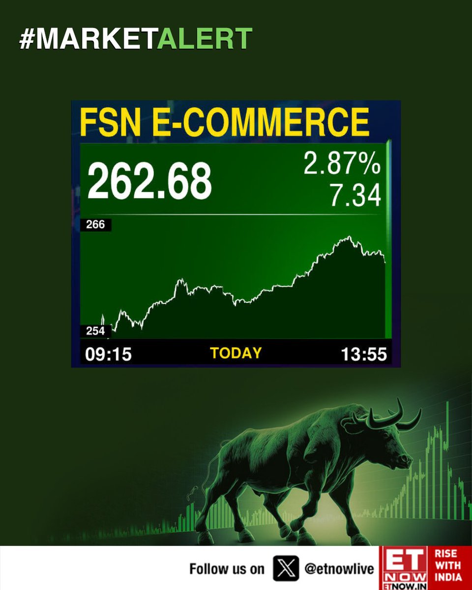 ETNOWlive's tweet photo. #MarketAlert | Block Deal of 49.5Lk share: FSN E- Commerce
#MarketUpdate #StockMarket #FSNECommerce https://t.co/qKl4ebKjju