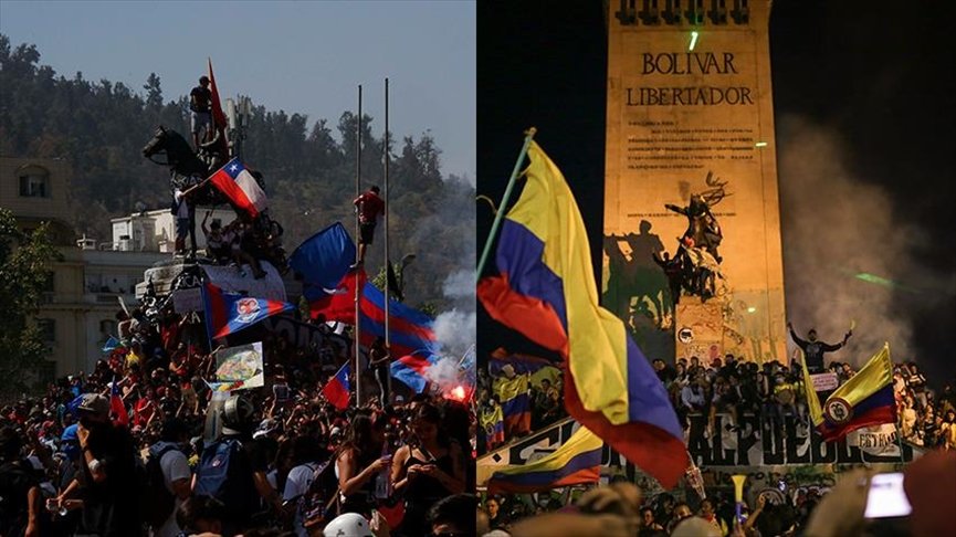 Sabía Ud que los estallidos delictuales de Chile el 2019, y el de Colombia el 2021, fueron absolutamente similares, dos caras de una misma agenda, la del Grupo de Puebla en Latinoamérica. Su objetivo, destruir la democracia y así buscar instalar regímenes de extrema izquierda.