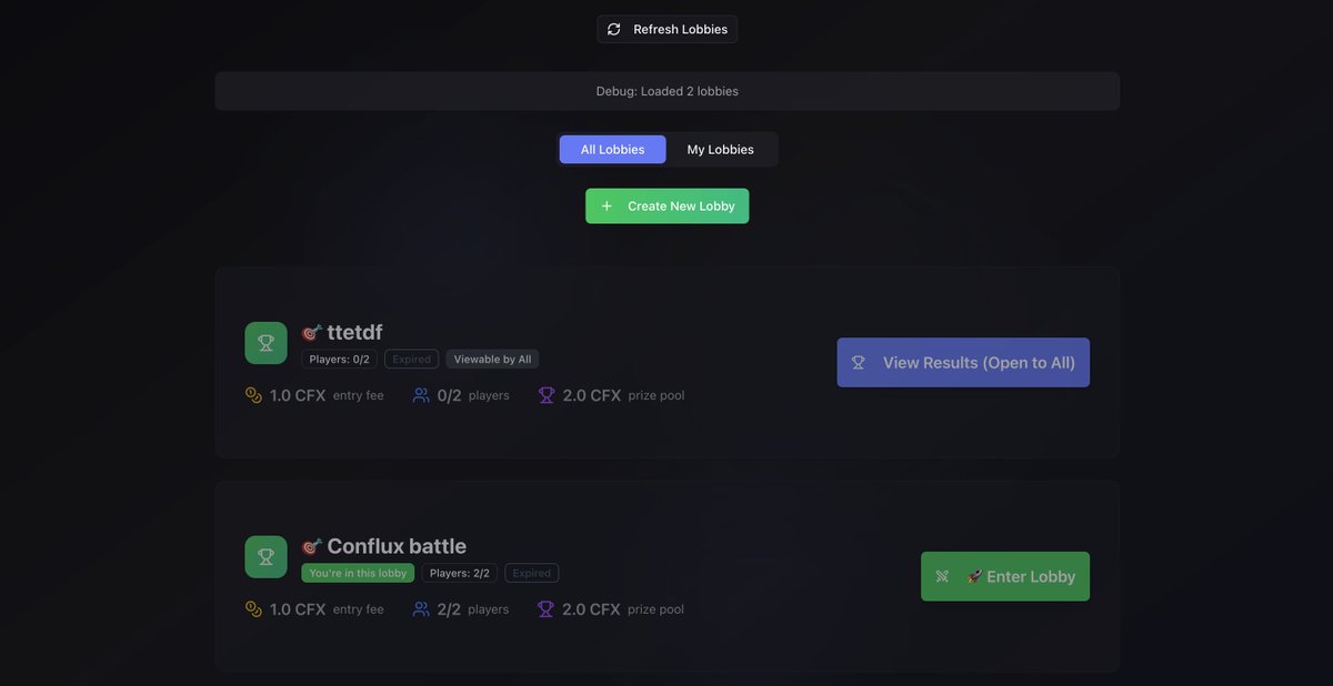 Vikash Kumar Yadav (@vikash_8090_b) on Twitter photo Won the Conflux Summer Hackfest 2025! ๐ Built
QuizCraft โ AI quizzes + PvP CFX matches.  Demo
Video: youtube.com/watch?v=HkK0Xiโฆ
Thanks <a href="/Conflux_Network/">Conflux Network Official</a> for conducting this awesome hackathon.
#Conflux #Hackathon #Web3 #Gaming #AI #QuizCraft #CodeWithoutBorders #Blockchain Won the Conflux Summer Hackfest 2025! ๐ Built
QuizCraft โ AI quizzes + PvP CFX matches.  Demo
Video: youtube.com/watch?v=HkK0Xiโฆ
Thanks <a href="/Conflux_Network/">Conflux Network Official</a> for conducting this awesome hackathon.
#Conflux #Hackathon #Web3 #Gaming #AI #QuizCraft #CodeWithoutBorders #Blockchain