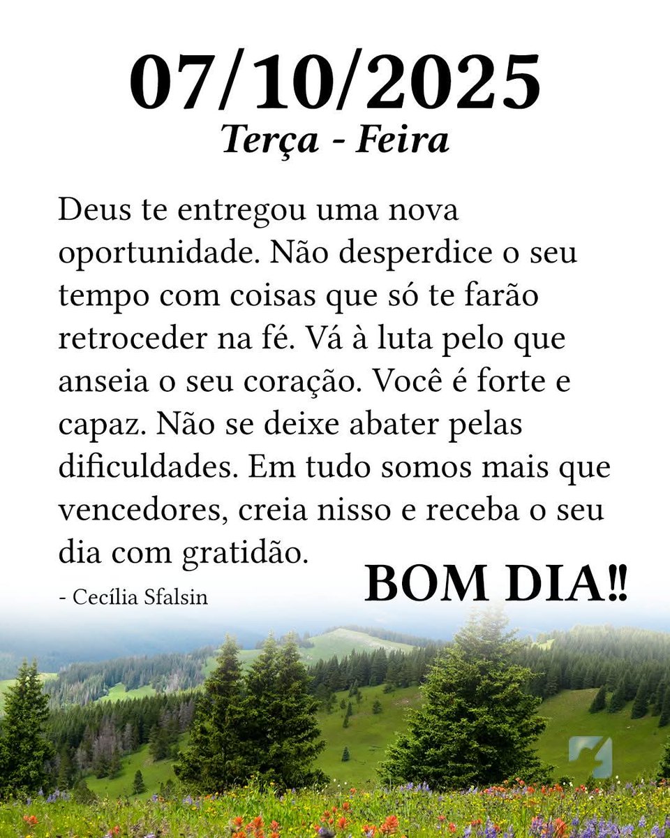 Bom dia galerinha,ótima terça -feira para nós 🇧🇷🙏.