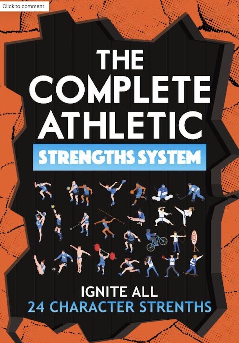 NEW BOOK OUT SOON:
"The Complete Athletic Strength System - Ignite All 24 Character Strengths."

I've included my preface below to give you some insight into why I'm so excited about this third book in our series on parenting and developing high-performing junior athletes.