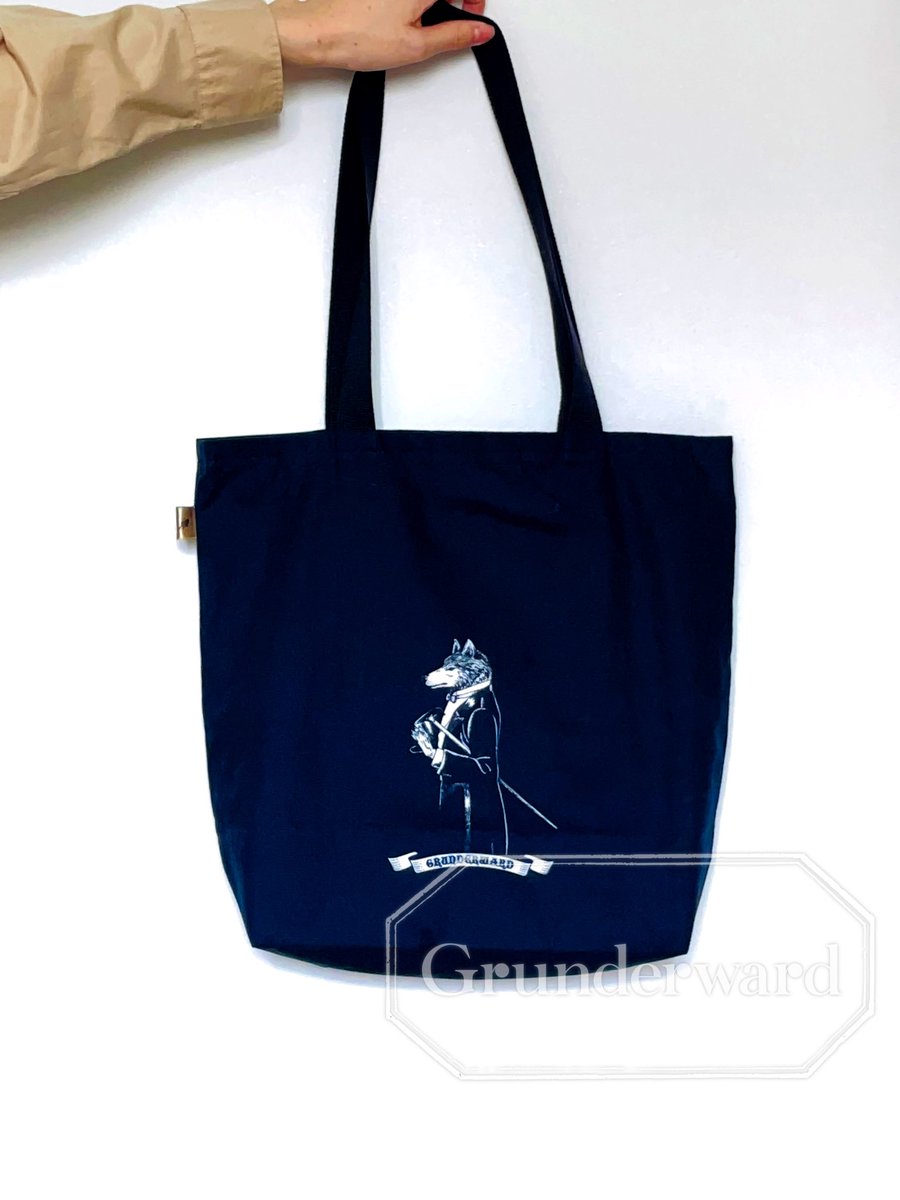 新品☆tandey オオカミとアライグマのオリアンヌ ☆未使用トートバッグ付 GRUNDERWARD 10/11-11/2オオカミ展 on X: 