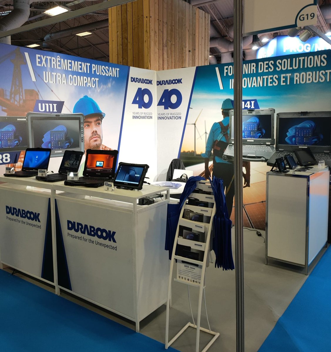 DURABOOK's tweet image. We’re LIVE at @Salon_Mobility in Paris!
Visit us at Booth G19 to see how Durabook rugged laptops and tablets keep teams connected, productive, and ready for any challenge in the field.
🔗 durabook.com/en/events/mobi…
#Durabook #MobilityforBusiness2025 #RuggedTechnology #FieldMobility