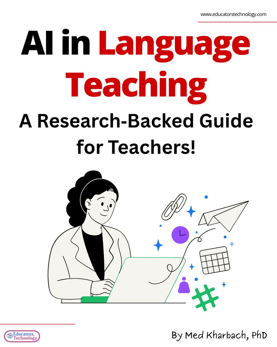 LumenTouch's tweet image. AI in Language Teaching: Tools and Insights for Teachers
educatorstechnology.com/2025/07/ai-in-…
#education #k12 #languageteaching #ai