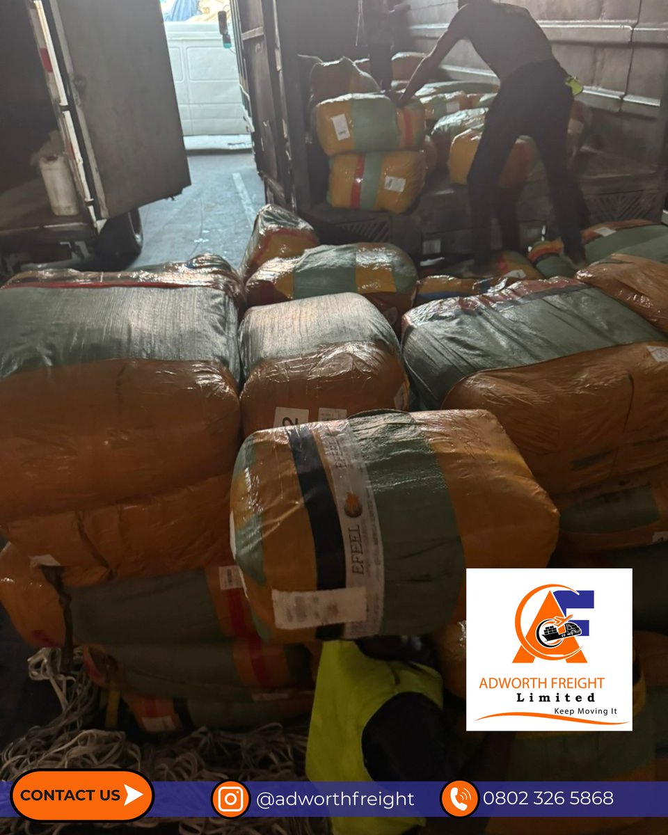 AdworthFreight's tweet image. Every  offload is handled with care and coordination. Our team ensures each cargo is properly recorded, arranged, and safely transferred from truck to warehouse.

#AdworthFreight #CargoOffloading #FreightForwarding #CargoSolutions #EfficientLogistics #SafeDelivery