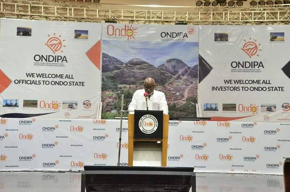 RotimiAkeredolu's tweet photo. 8 years ago, Arakunrin Akeredolu, SAN, CON, Inaugurated the Ondo State Development and Investment Promotion Agency (ONDIPA), as part of his administration's agenda to #DevelopOndo, facilitate the ease of doing business and attract potential investors to the state. #AketiLegacy https://t.co/m5Kn4sSn5N