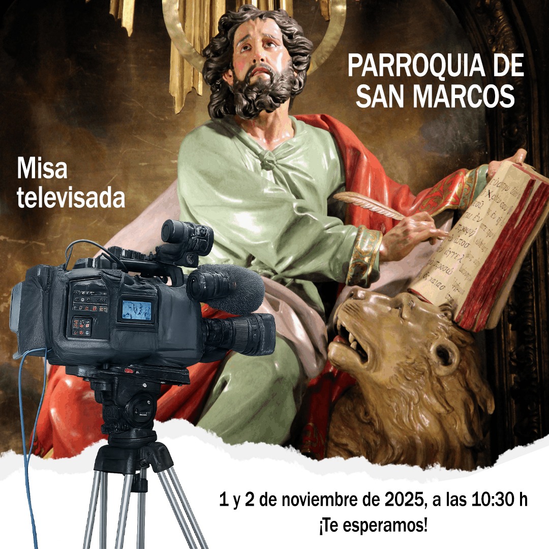 Los próximos 1 y 2 de noviembre La 2 de TVE retransmitirá la misa desde San Marcos. 
Ya estamos preparando el repertorio para ambas celebraciones.

📝 1 y 2 de noviembre, a las 10:30 h,

⛪#venamisa a
🦁 SanMarcos.es o
📺 #ponlatele (La 2) y
🎶 #Cantaconnosotros