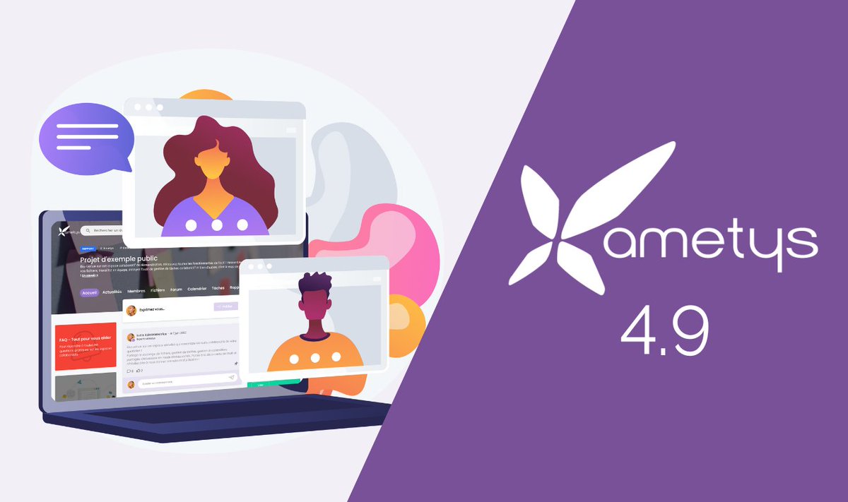 Ametys tweet media
