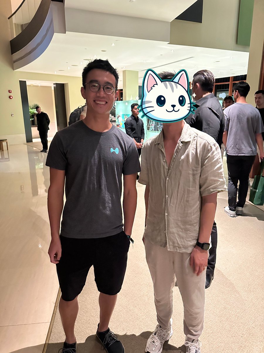 kagea_ai's tweet image. Great to meet all HyperLiquid builders and Jeff last Friday!🤩 Big shoutout to @hypurr_co for organizing such an epic gathering!

We are super excited to support HL communities to grow effortlessly!

Keep building, keep growing.

HyperLiquid.

#HyperIiquid #CommunitySupport