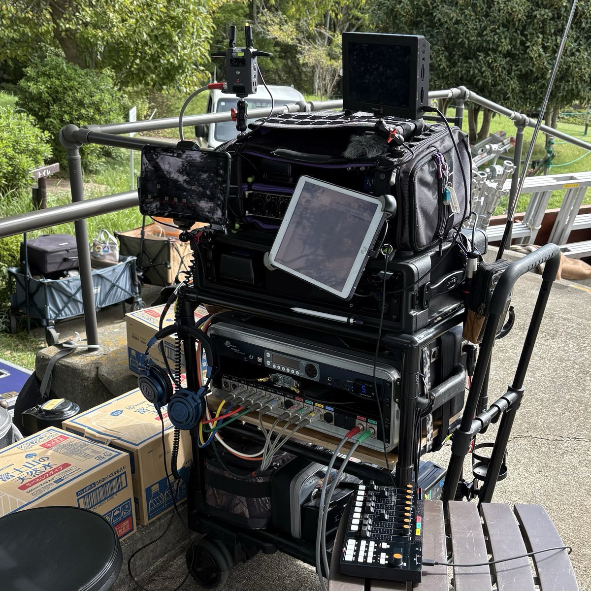 本日、クランクイン。