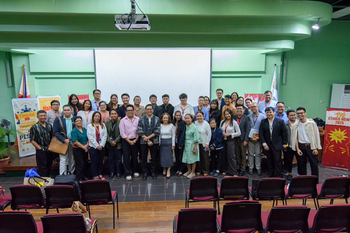 mapuarc's tweet photo. ICYMI | The first day of DLA Ablaze 2025: The Future is Human kicked off today, October 7, at the Seminar Room, marking the official start of DLA Week and setting the tone for a meaningful week ahead. 🌐✨

#MapuaRC https://t.co/Kh7Se49sXa