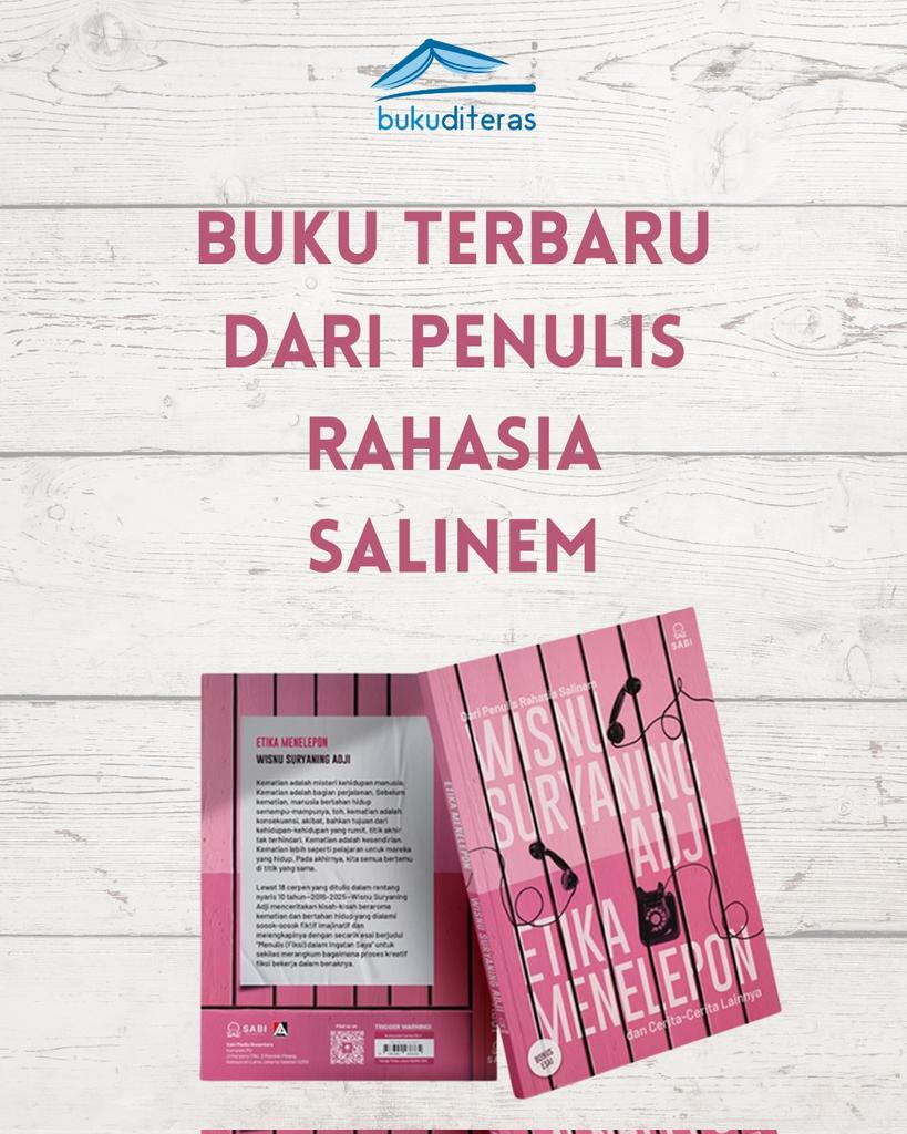 _MasWis's tweet photo. Bukan 100 halaman, bukan 150, bukan 200, "Etika Menelepon dan cerita-cerita lainnya" berisi ± 250 halaman dg 18 cerpen + 1 esai!

Cerpen kedua terpanjang adalah "Pasar Malam dan Penunggu Jurang"—cerpen ke-11—dg total ± 4250 kata. Tentang apa?

Tautan pemesanan di akhir utas >>> https://t.co/4pvGKpoRlQ