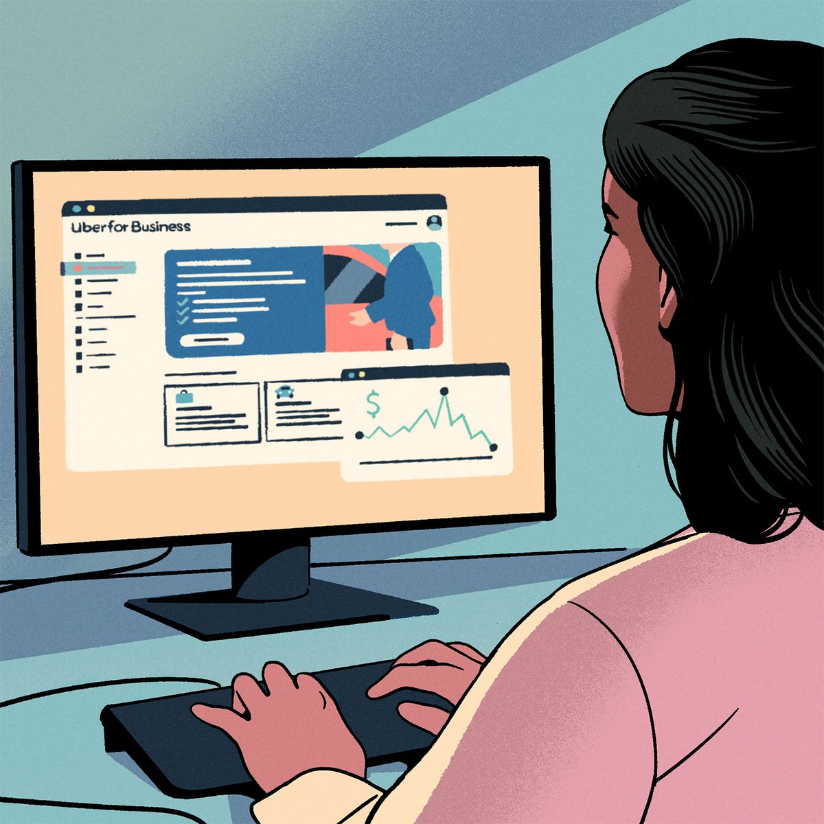 Handsome Frank (@handsome_frank) on Twitter photo New from Bruno Mangyoku for New York Times Advertising.
For the latest partnership to promote ‘Uber for Business’, illustrator and animator Bruno Mangyoku created a series of beautifully composed scenes of workplace productivity. See our feature here: handsomefrank.com/insights/read/… New from Bruno Mangyoku for New York Times Advertising.
For the latest partnership to promote ‘Uber for Business’, illustrator and animator Bruno Mangyoku created a series of beautifully composed scenes of workplace productivity. See our feature here: handsomefrank.com/insights/read/…