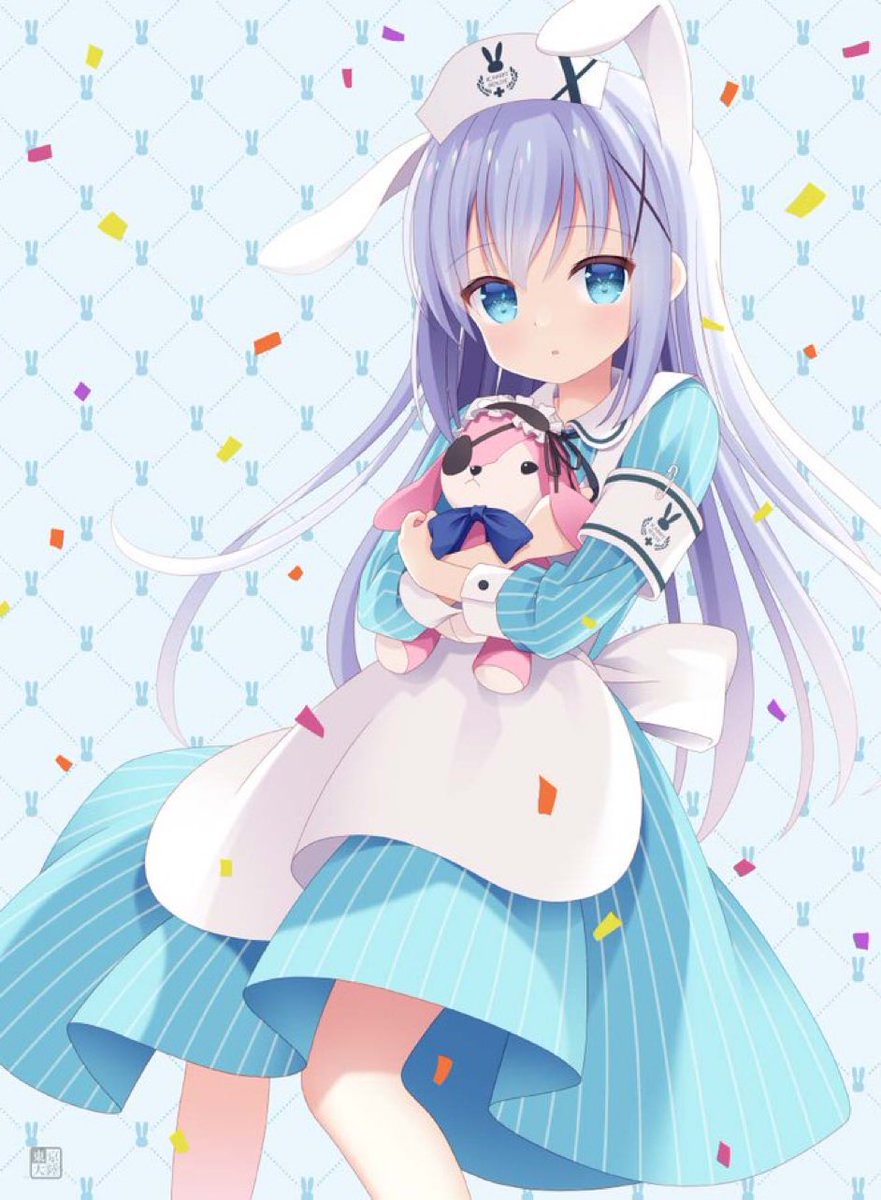 ごちうさのチノちゃん
SNSのヘッダー画像に使える貴重な着衣画像
#京章_絵