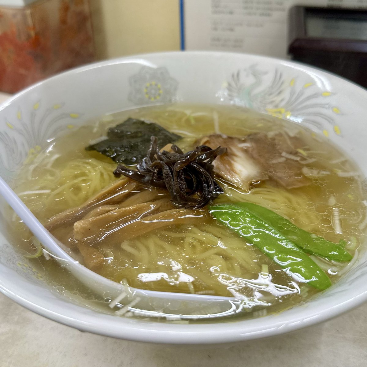 昼に食べた塩ラーメン美味かった🍜
#府中八海ラーメン
#八戒ラーメンではなかった