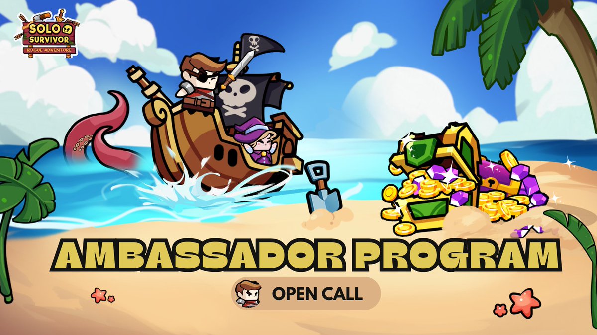 seisurvivorgg's tweet image. 🩸 Early Survivors get the loot.
The 1st wave of the Solo Survivor Ambassador Program is live — where warriors who create, meme, and spread the chaos get rewarded.
If you love creating content, videos or meme while gaming, this is your call to arms. ⚔️ Applications will be…