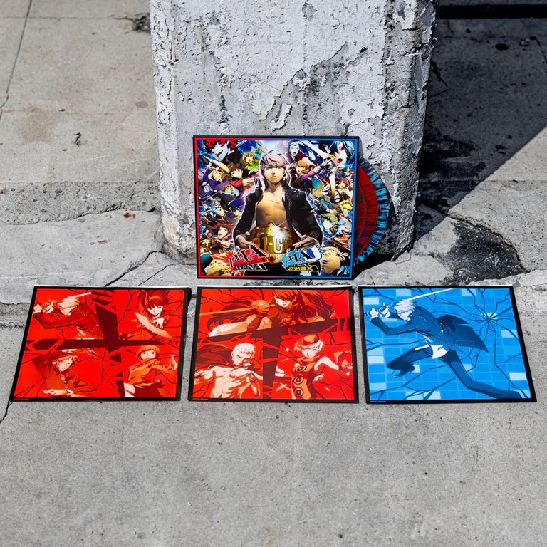 iam8bitjapan's tweet image. ペルソナ4 ジ・アルティメット イン マヨナカアリーナ &amp;amp; ペルソナ4 ジ・アルティマックス ウルトラスープレックスホールド

Persona 4 Arena &amp;amp; Persona 4 Arena Ultimax 3xLP

#ペルソナ4 の後日談が格ゲーに！！
豪華すぎるサントラが3枚組レコードとして発売！

iam8bit.jp/products/perso…

#P4A #P4AU