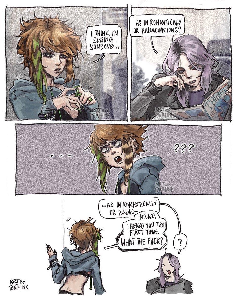 NotTeethInk's tweet image. No no, he’s got a point 

#OCart #rkgk