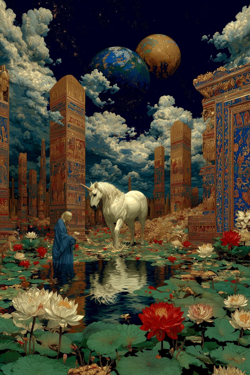 time_altered_ai's tweet image. Abode of the chosen...