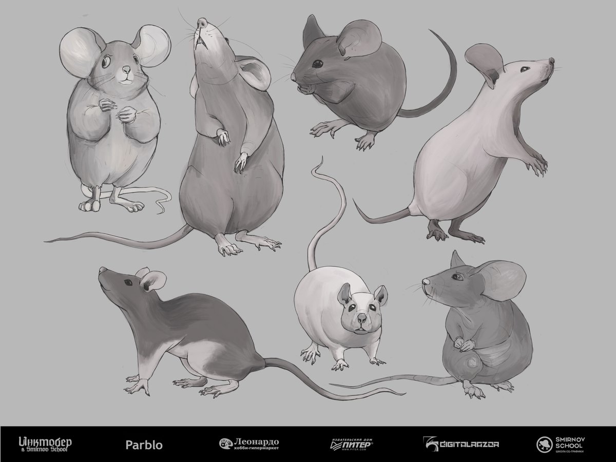 Mice studies took me like 3 days to finish, but that's alright, I'm not defeated - she repeated to herself.

#InktoberSmirnovschool #DnDInktober #SmirnovSchool