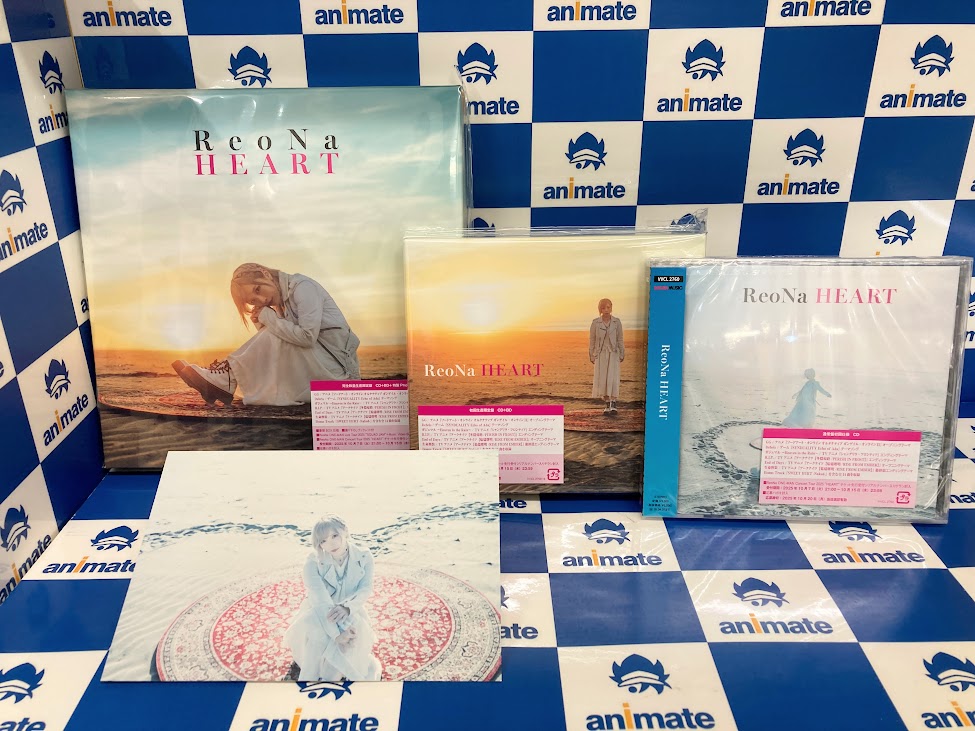 ⬛️#ReoNa さん⬛️ 10/8発売 3rd Album『HEART』入荷しました