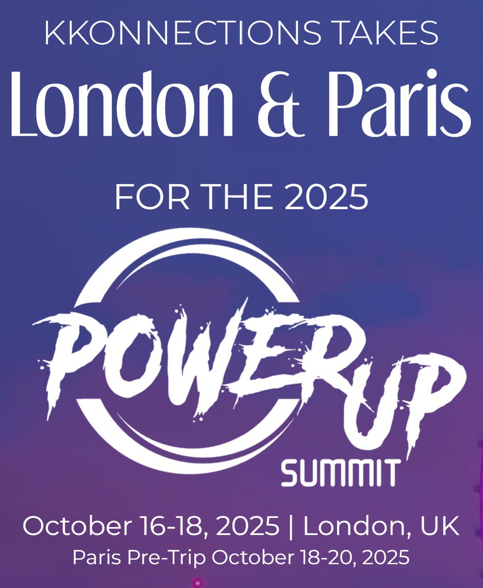 FunDonor's tweet image. I&apos;m excited to announce that I&apos;ll be a featured speaker at the Power Up Summit, taking place October 16 - 18, 2025, in London. Hosted by visionary Kearn Cherry, this world-class event celebrates leaders who rise higher, dream bigger, and create global impact.
