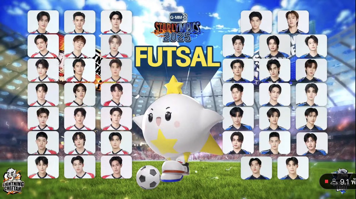 น้องปิง เบอร์ 9 ฝากนักบอลตาแป๋วด้วยนะคะ
#GMMTVStarlympics2025
#PingKrittanun