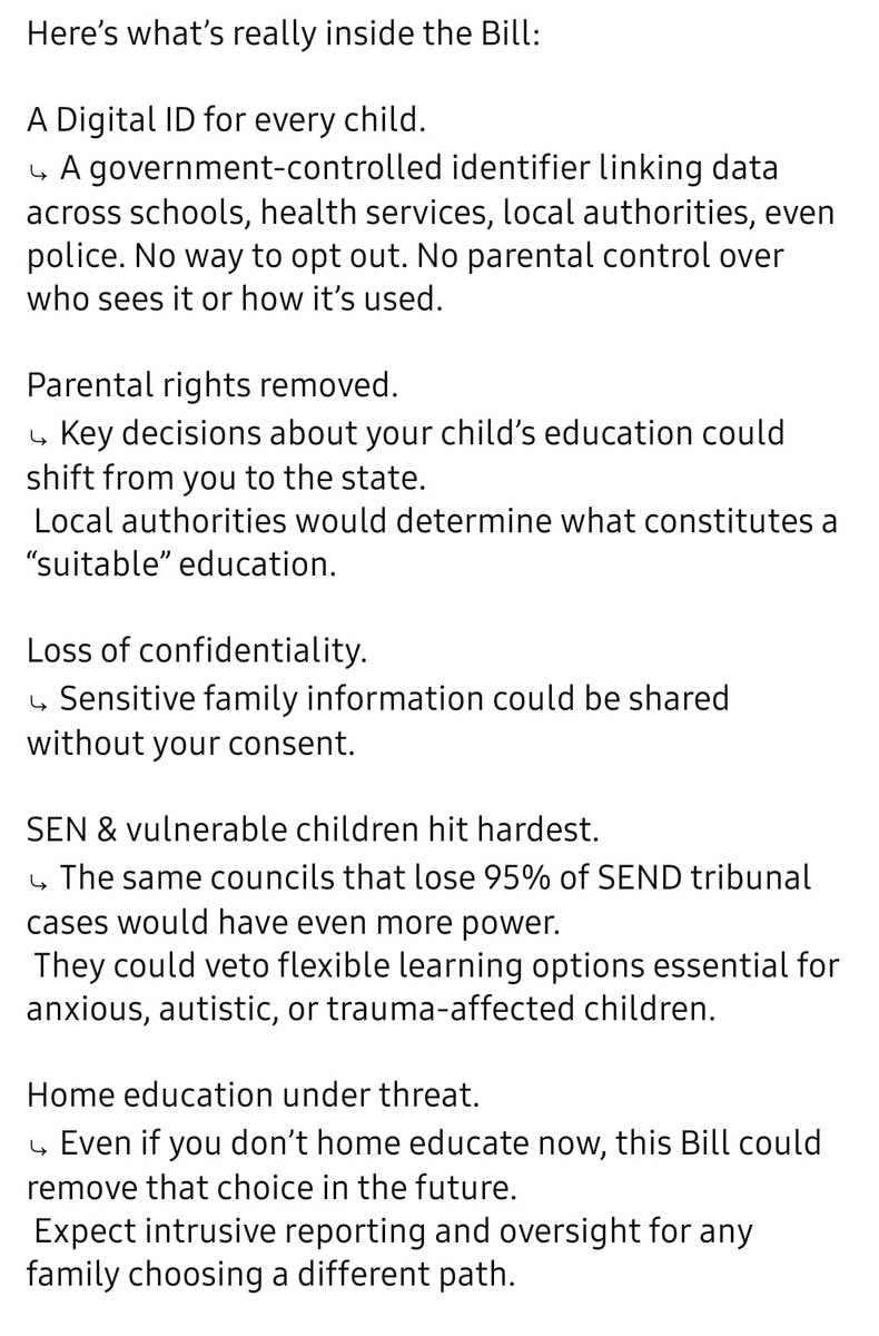 CharlottePrend's tweet photo. Please sign the Withdraw The Children's Well Being And Schools Bill if you haven't already AND email your local MP to oppose this!
#NoToDigitalID #ProtectOurKids #ChildSafety
