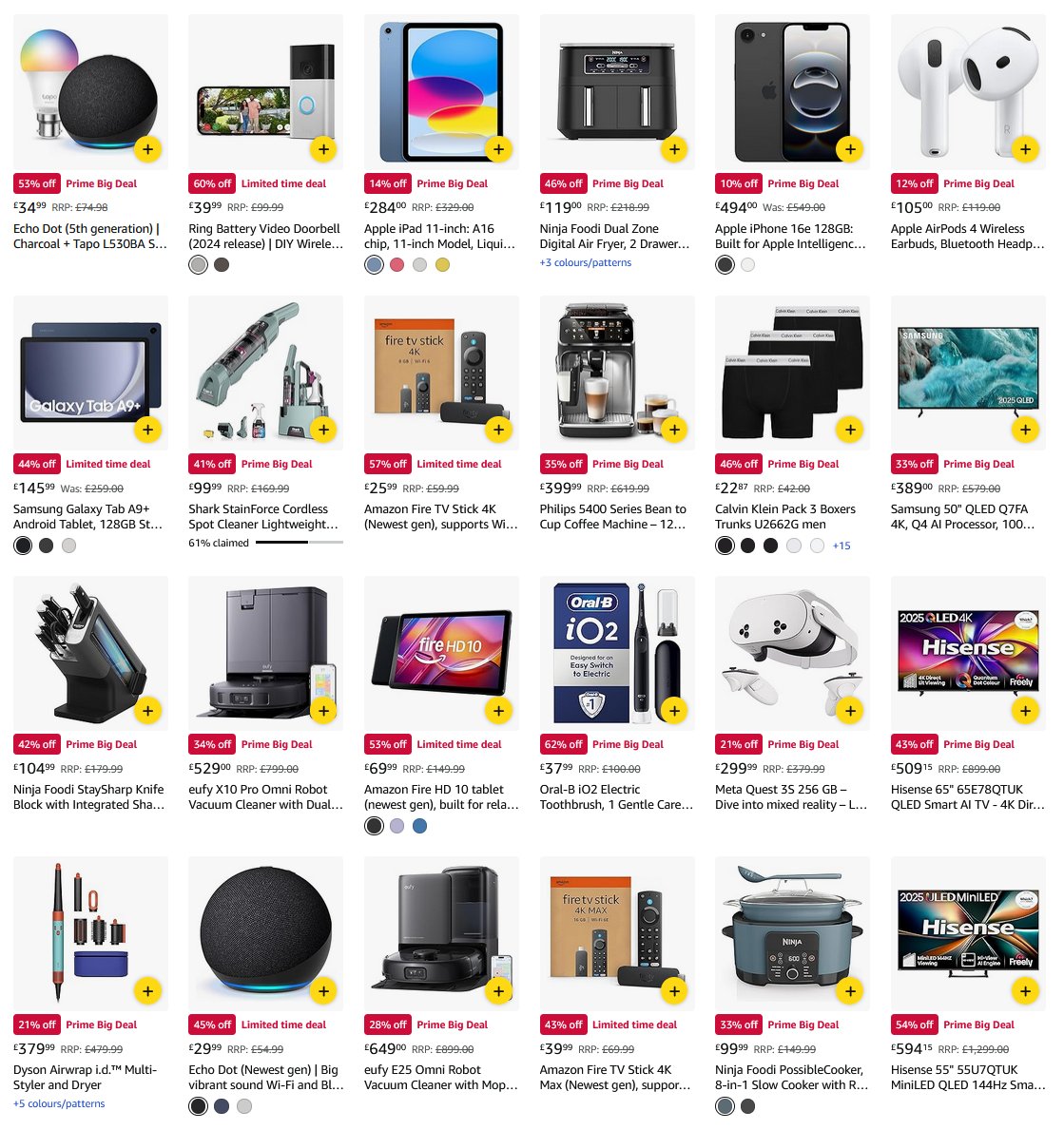 EpicOnlineDeals's tweet photo. Want to see the TOP 100 DEALS on Amazon today?
Click this link:
https://t.co/IeklydUEZa
So many good things to see!
#ad #amazon #amazonprime #amazonprimeoffers #bigdealdays https://t.co/GBh7xHoZc8