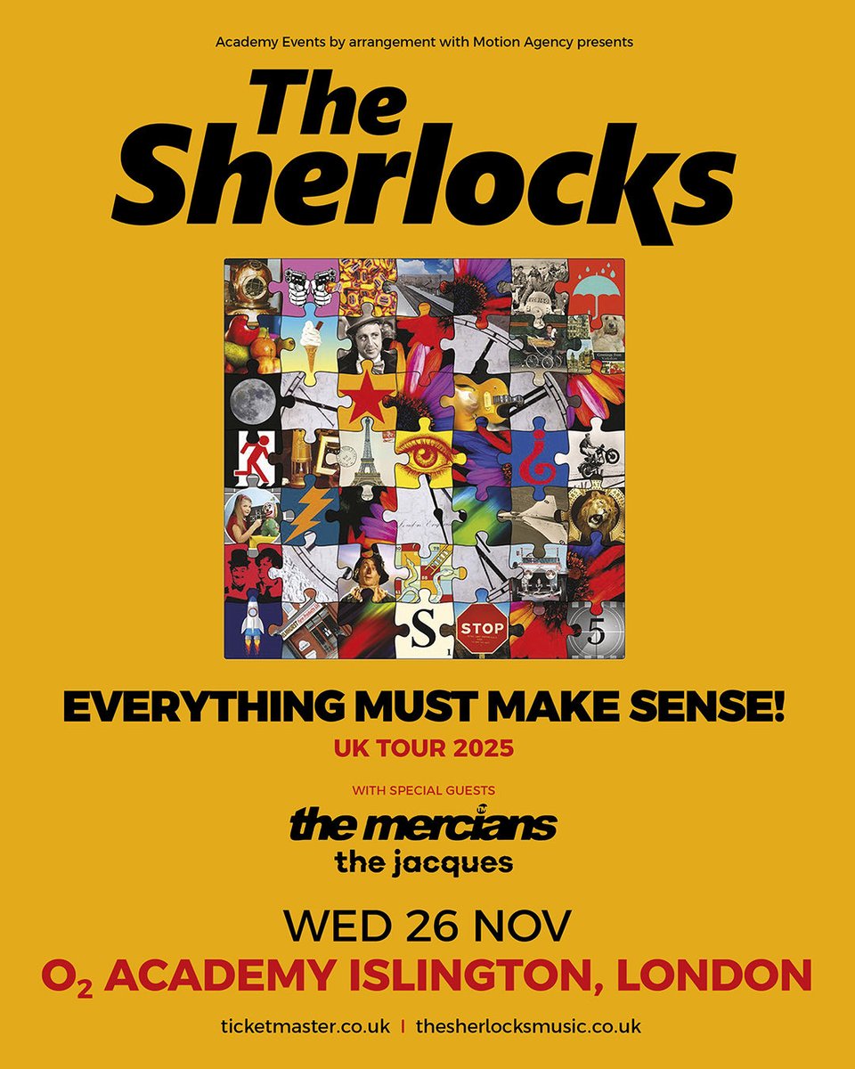 Super excited to come back to the capital supporting legends @thesherlocks this November! 

Tickets are live and available in our bio get them before they’re gone 💥