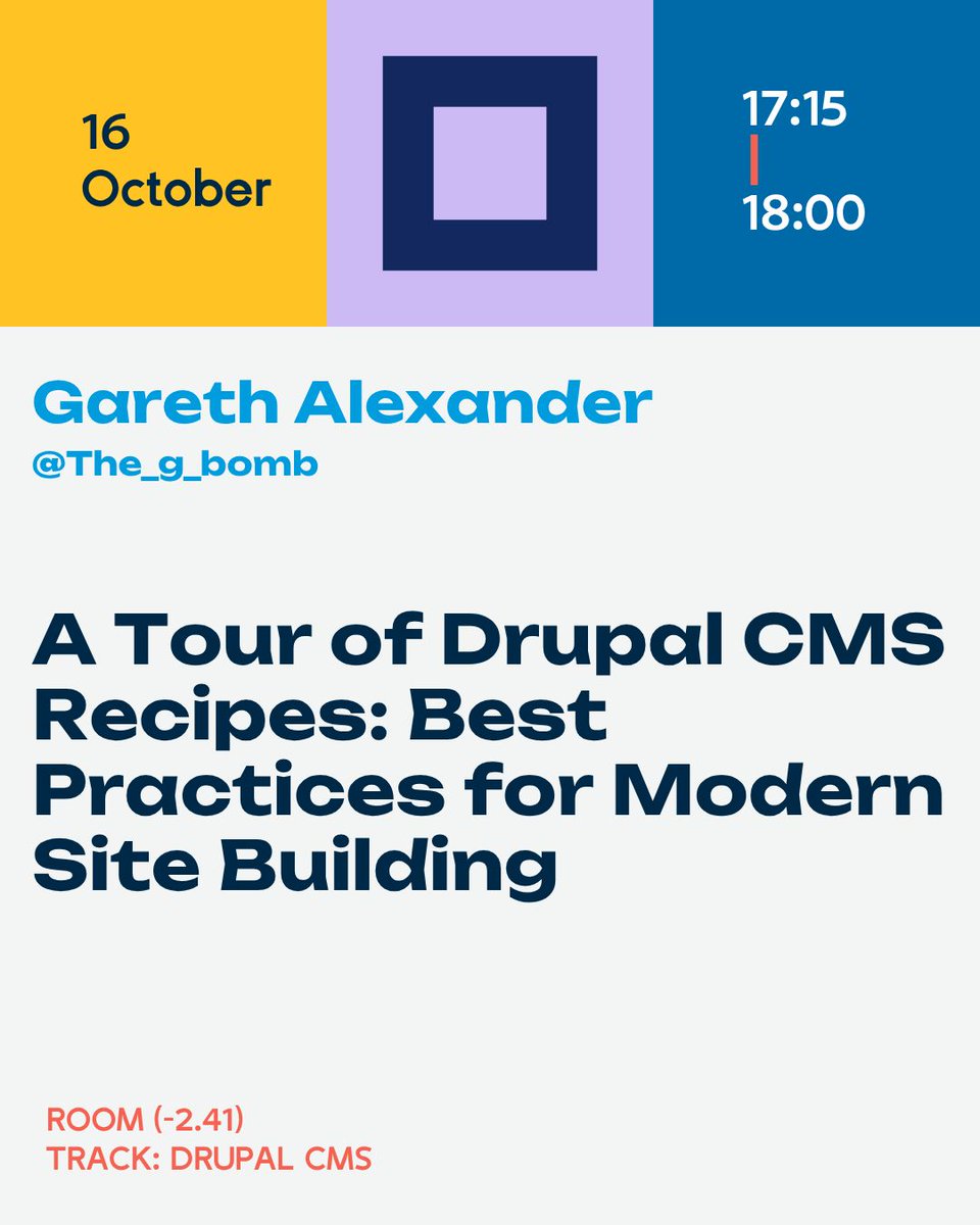 DrupalConEur's tweet image. 🎤 More amazing speakers join the #DrupalConVienna lineup!
Meet Raquel Fialho, Gareth Alexander, and Daniil Borysenko - three inspiring voices bringing their expertise, insights, and passion for Drupal to the stage 💙
👉 buff.ly/w9jPHOg
#Drupal #DrupalCommunity