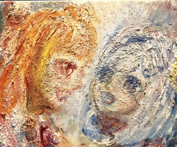 油絵で、良ければ