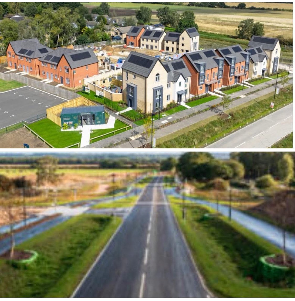 Can all visitors to retreat use New road 
Thursday 9th 0ctober 2025 please 
Will update if Switch is permanent 
City Council &amp; Lindum Construction 
Making sure adoption hand over is sorted 
Turn opposite garage 
Thank you 🙏
#charterholme #oneatcharterholme
#lincolncitycouncil