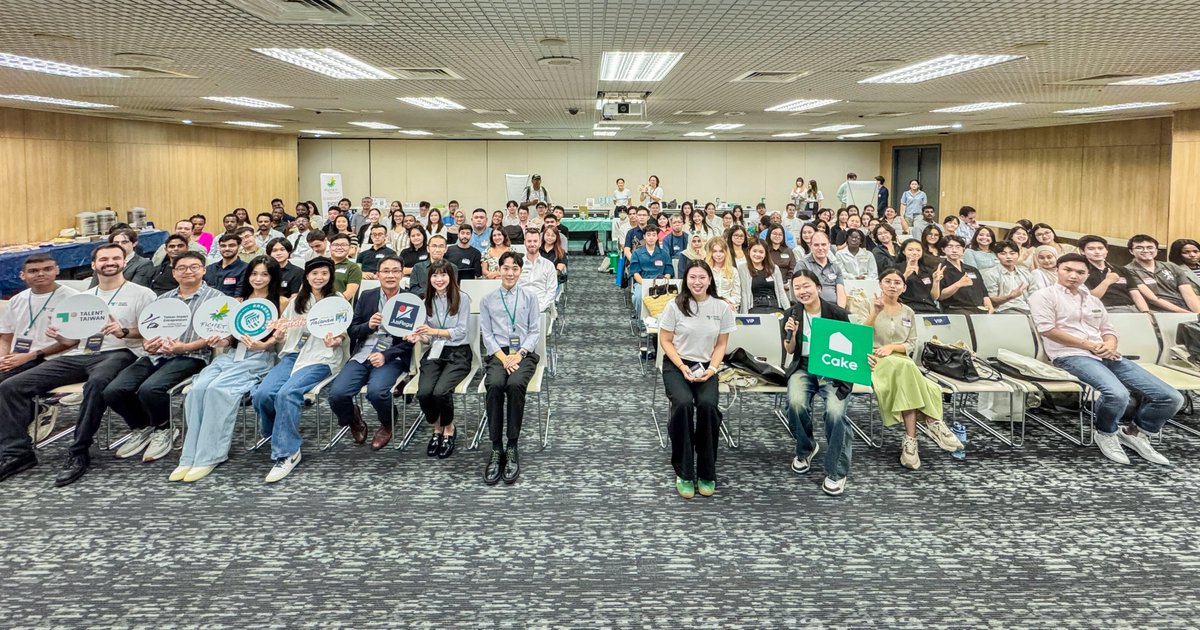 ✨ We were glad to join the 𝐈𝐧𝐭𝐞𝐫𝐧𝐚𝐭𝐢𝐨𝐧𝐚𝐥 𝐓𝐚𝐥𝐞𝐧𝐭 𝐂𝐨𝐧𝐧𝐞𝐜𝐭 hosted by Cake Global on October 4!

👉 If you’re looking to work in Taiwan after graduation, don’t miss Talent Taiwan for career support and job opportunities.

#StudyinTaiwan