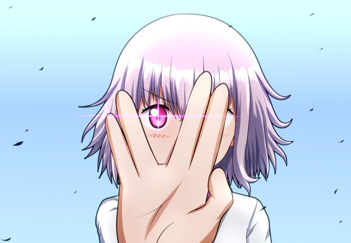 新条アカネ 「7周年おめでとうございます! 人生を変える作品に出会えた事に感謝しかありません 」|ぽん酢(Universe Fighter)のイラスト