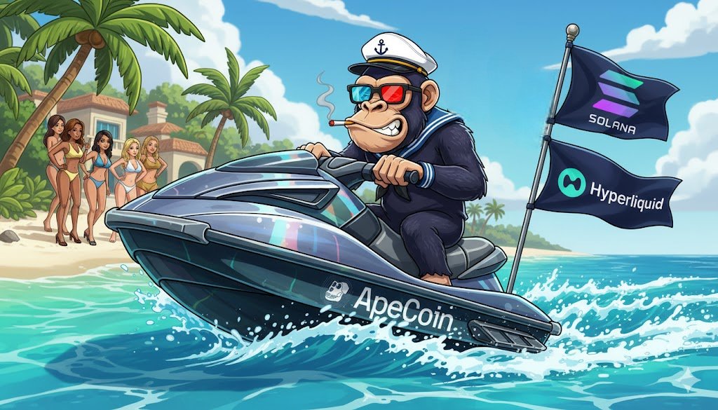 GM! Ape mode ON!

#ApeCoin #MAYC #BAYC #Solana #Hyperliquid