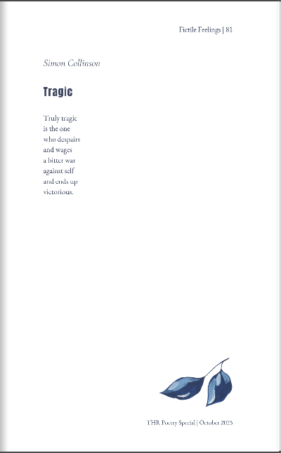 simon_coll87859's tweet photo. Here's my poem that appeared in @HooghlyReview, "Fictile Feelings". https://t.co/M6WQj6xtme