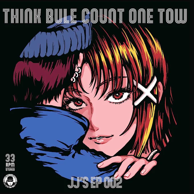 【お知らせ】 WASEI"JJ"CHIKADAさん( )『JJ's EP』シリーズ第二弾 "Think Bule Count One Tow" ジャケットイラスト担当させて頂きました! 11月3日リリースです。 またもlainを描かせて頂けて光栄です