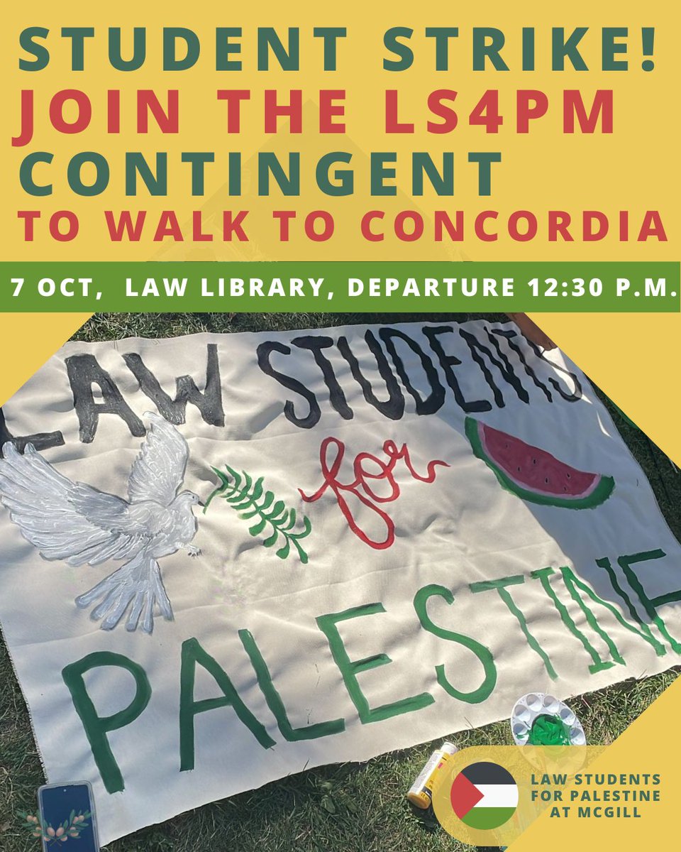 LS4PM's tweet image. Support the student strike!