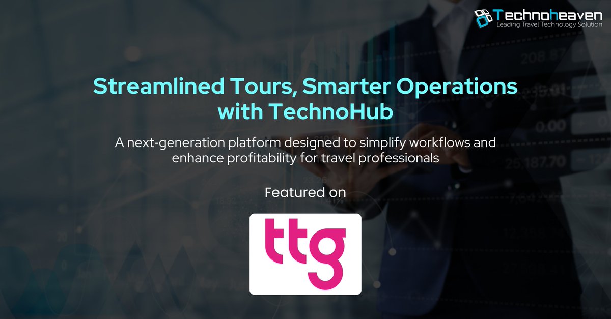TechnoHeavenC's tweet image. Technoheaven has launched TechnoHub, a future-ready Tour Operating Platform designed to empower travel professionals across Europe, the US, and beyond.

Read: bit.ly/4nPzrfu
 
@TTGMedia  #Technoheaven #ttgmedia #TechnoHub #TravelTechnology #Innovation