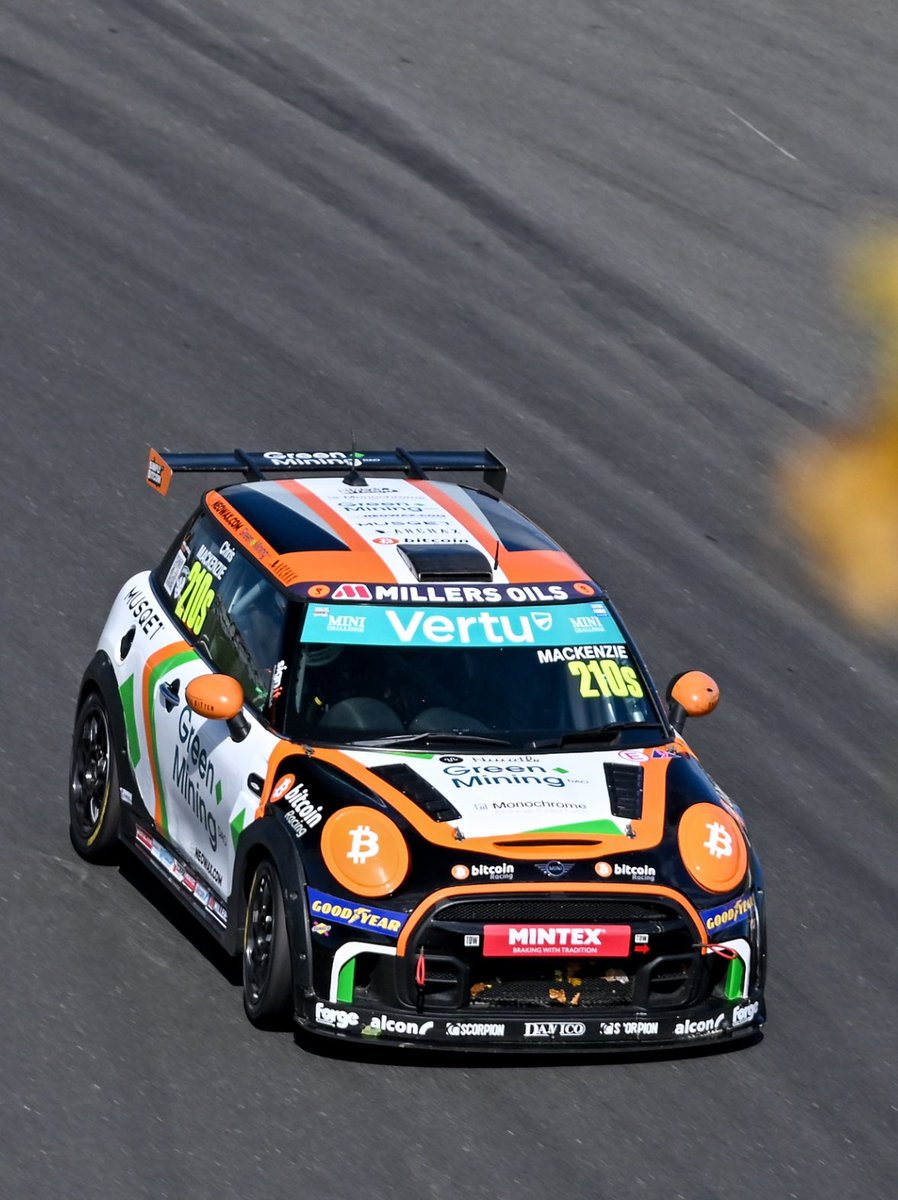 Sometimes, Bitcoin moves faster than the fastest MINI on the planet. 

Impressive. 🚀