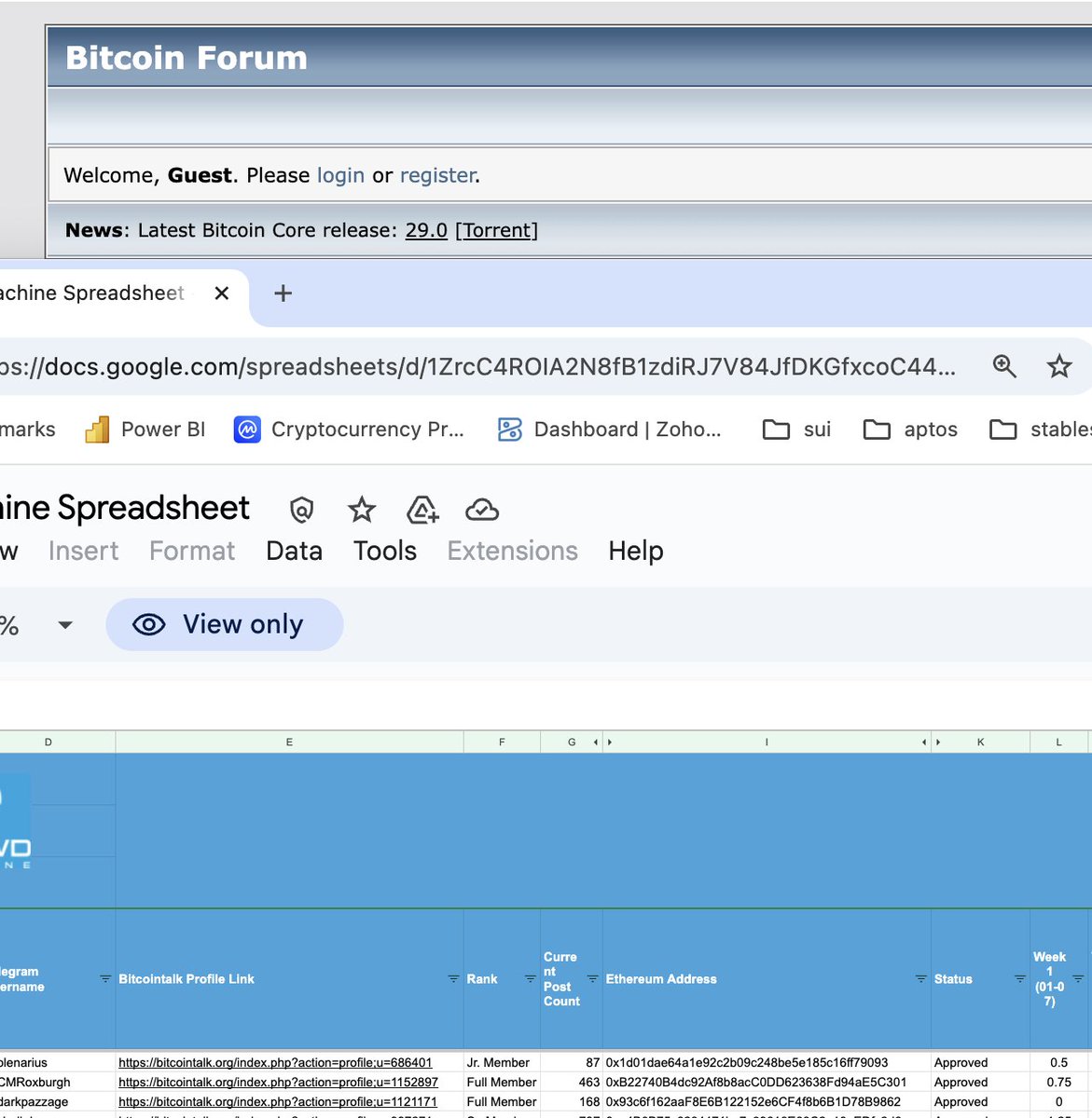 crnepos's tweet photo. 🧵 From Bitcointalk bounty hunting → to building my own DeFi capital 💸

I started from zero.
No money. No #crypto knowledge. No experience.
Just a laptop 💻, basic finance skills 📊, and a gut feeling that crypto was a chance.

Back then, I had no idea that a random bounty campaign would become the foundation of my capital.
👇