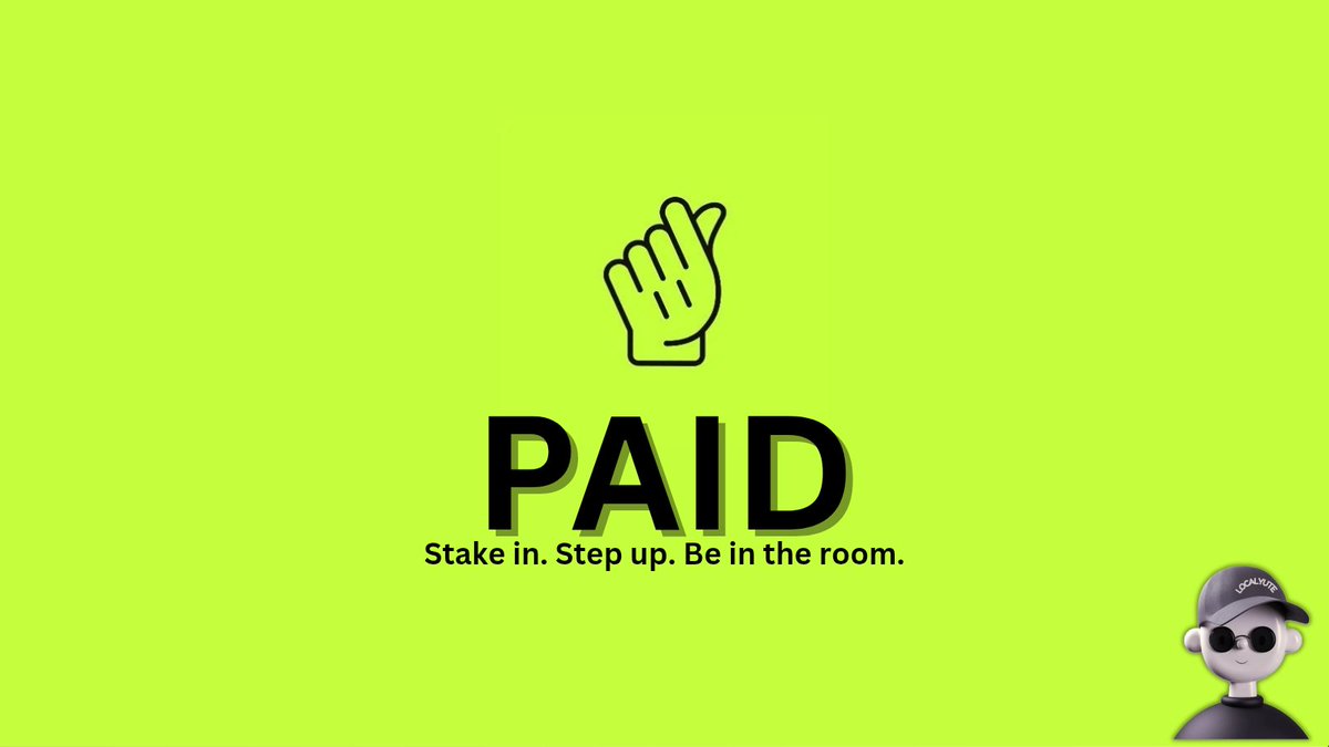 110+ projects. $35M raised.
And now, PAID (<a href="/paid_network/">PAID</a>) wants to make private investing as simple as buying a token.

No banks. No $100k minimums. Just access.

Let me take y'all to school 🧵⬇️