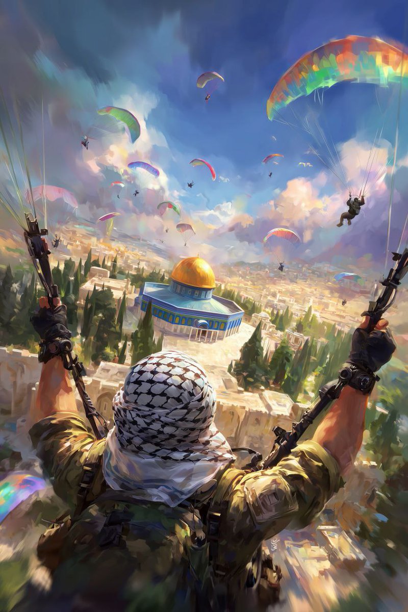 سالگرد این حماسه بزرگ مبارک🇵🇸

۷ اکتبر✌🏻
