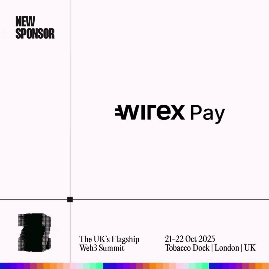 wirexapp's tweet image. We’re excited to sponsor @Zebu_live 2025 with @wirexpaychain!
The UK's Flagship Web3 Summit event returns to Tobacco Dock, London, on 21–22 October, bringing together founders, investors, and innovators from across the space.
Save 50% on tickets 👉 ow.ly/wu1B50X7AUT