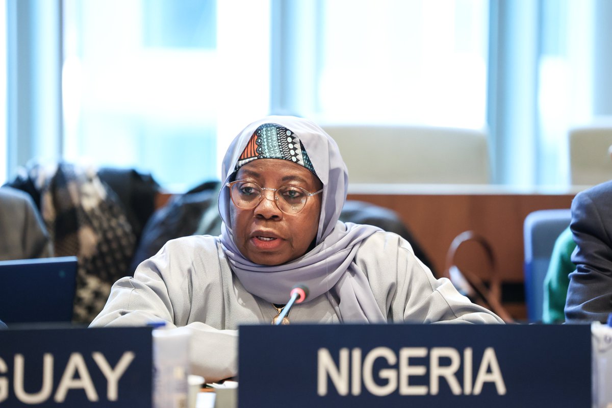 PDNigeria's tweet image. At the General Policy Debate of the 222nd Session of the #UNESCO  #ExecutiveBoard, yesterday, H.E. Dr. Hajo Sani, OON, delivered #Nigeria &apos;s national statement reaffirming the country’s commitment to #UNESCO &apos;s mission in..... 

read more on our website: nigeria-del-unesco.org/nigerias-state…