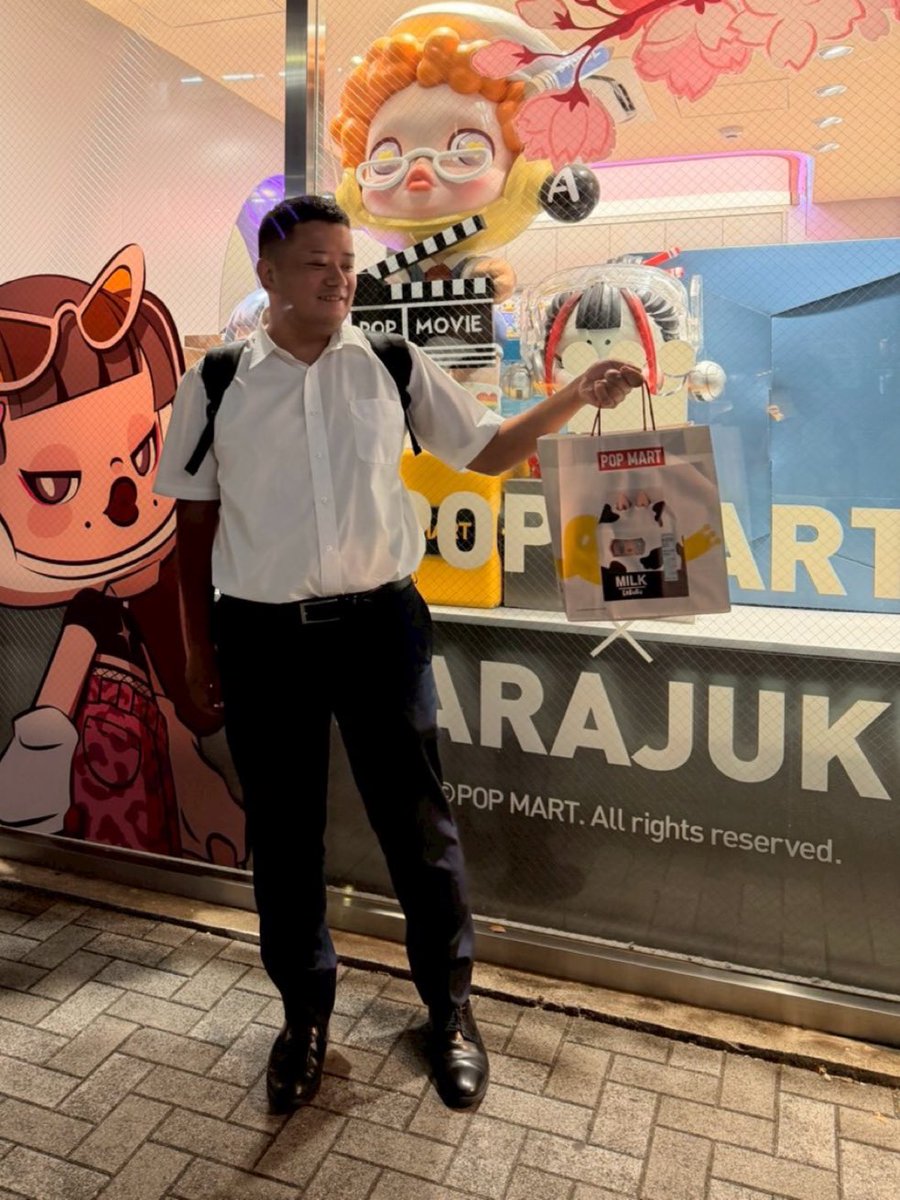 5___91go's tweet image. 退勤してダッシュで原宿行った😆